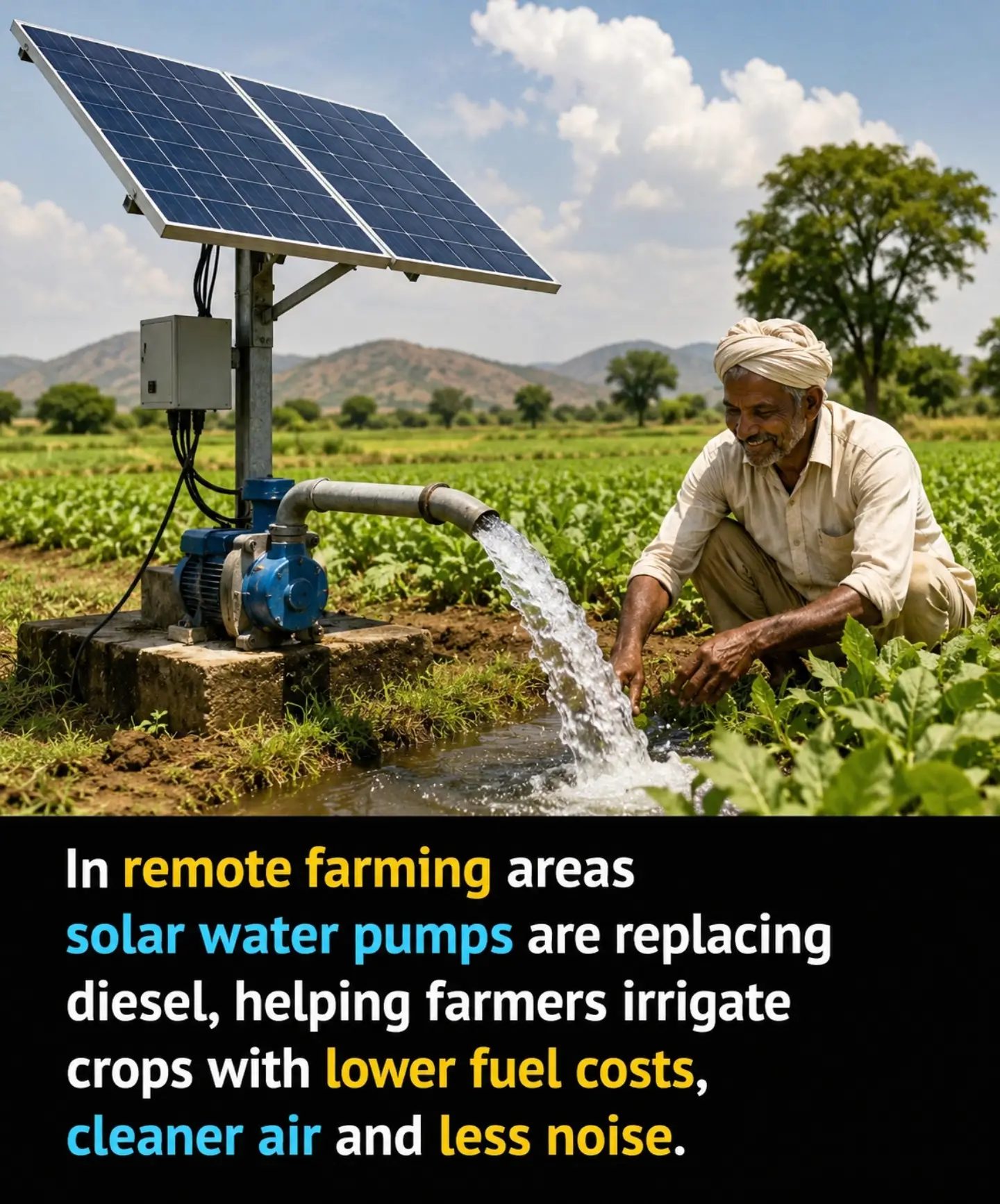 Solar Water Pumps Transform Rural Farming with Clean, Cost-Effective Irrigation