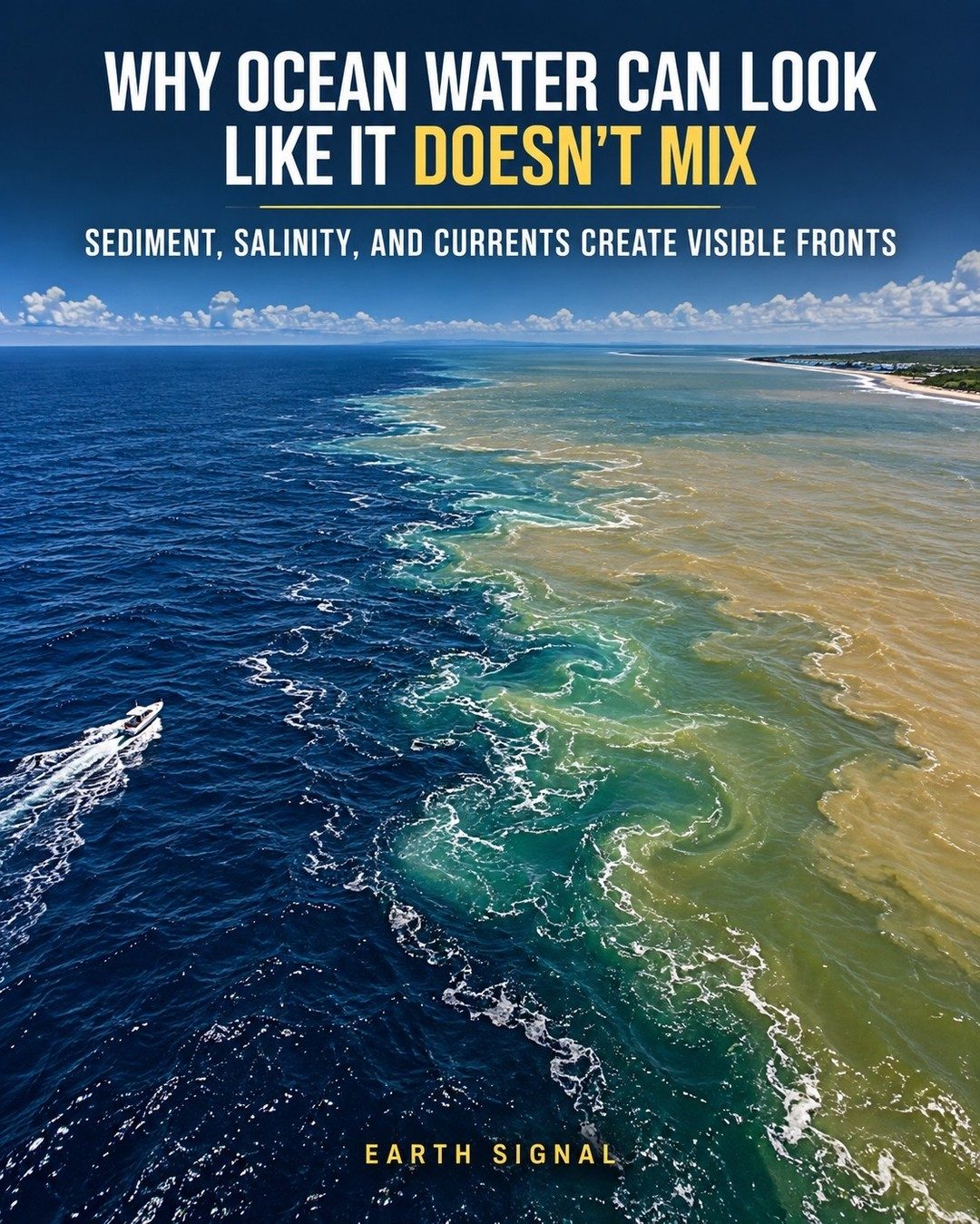 Ocean Water Mixing: Why It Looks Uneven