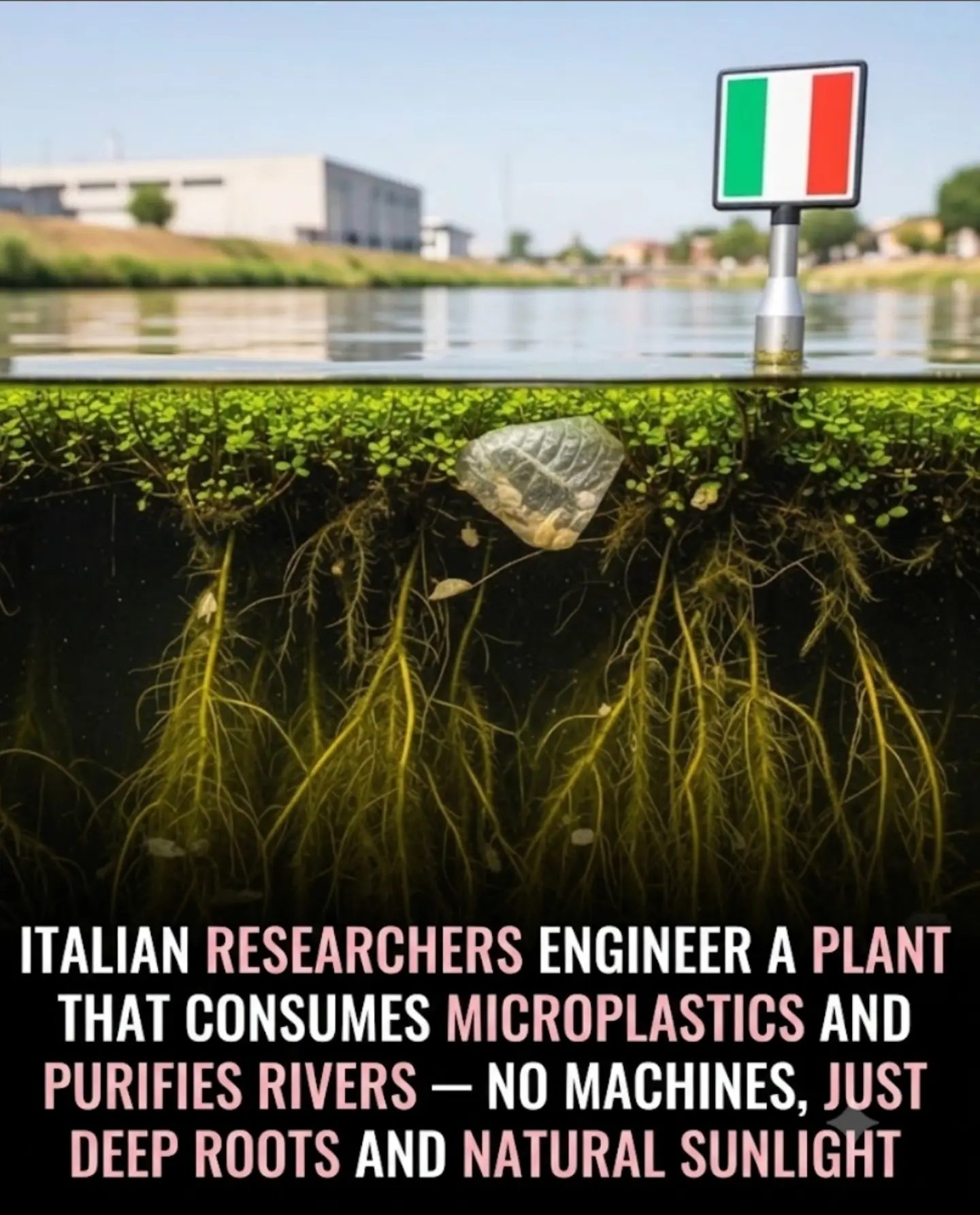Italy's Innovative Plants Clean Rivers of Microplastics
