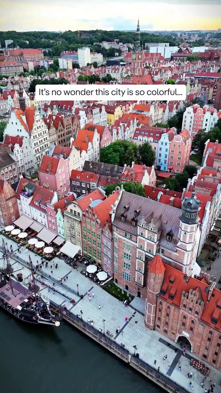 Gdańsk's Colorful Buildings: A Historic Tale of Wealth and Trade