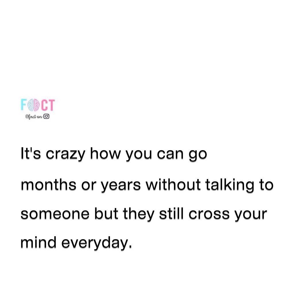 People You Haven't Spoken to in Years Still Come to Mind