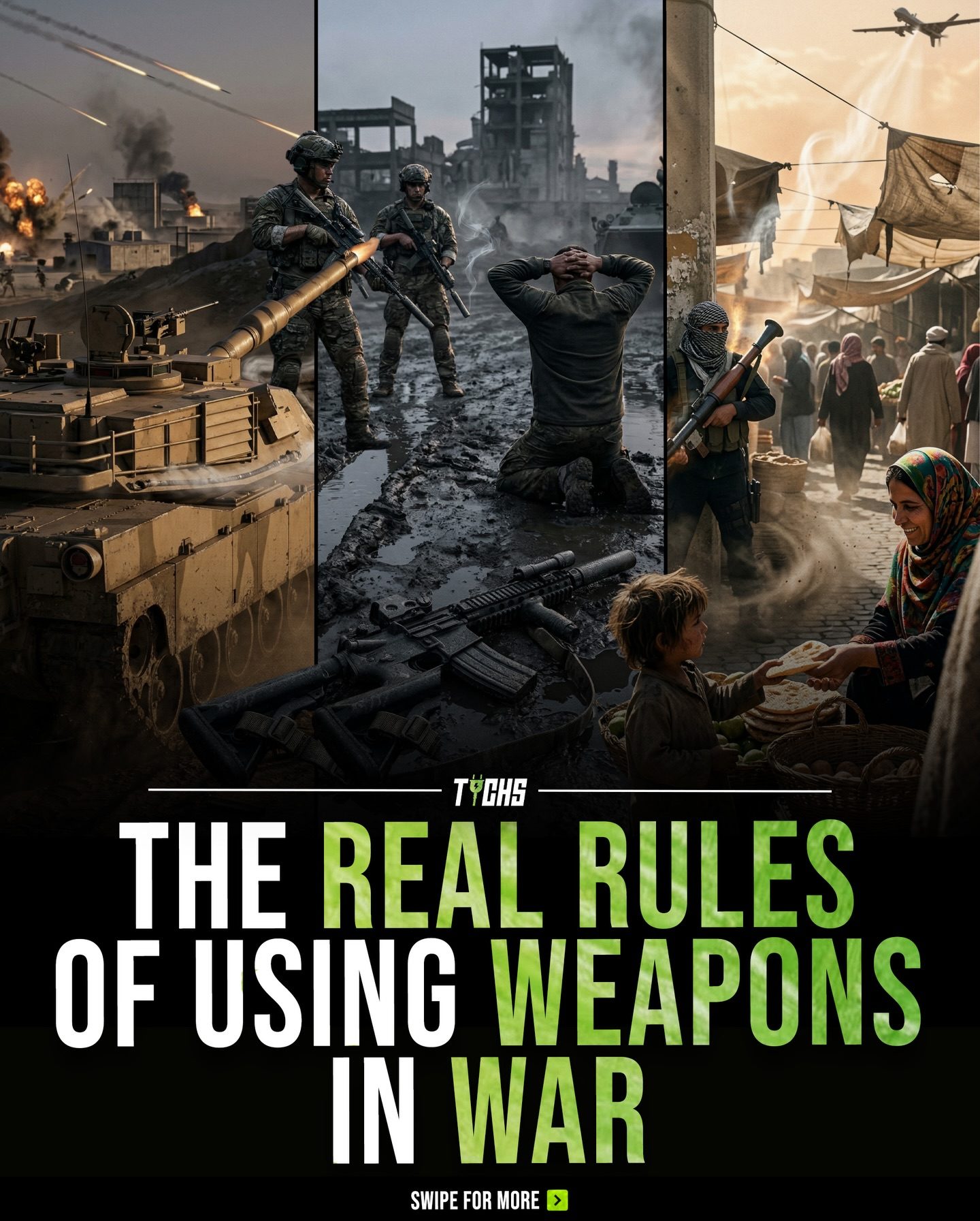 International Laws Governing Weapon Use in War