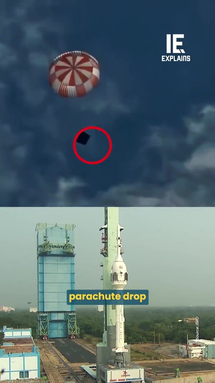 ISRO's Successful Parachute Test for Gaganyaan