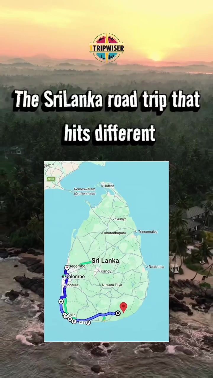 The Best Sri Lanka Road Trip Route