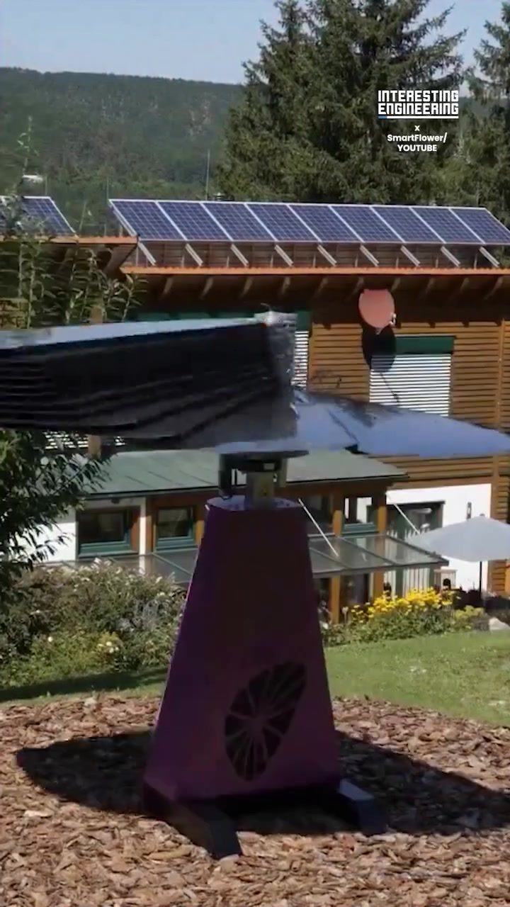 SmartFlower: Solar Energy Innovation Mimicking Nature