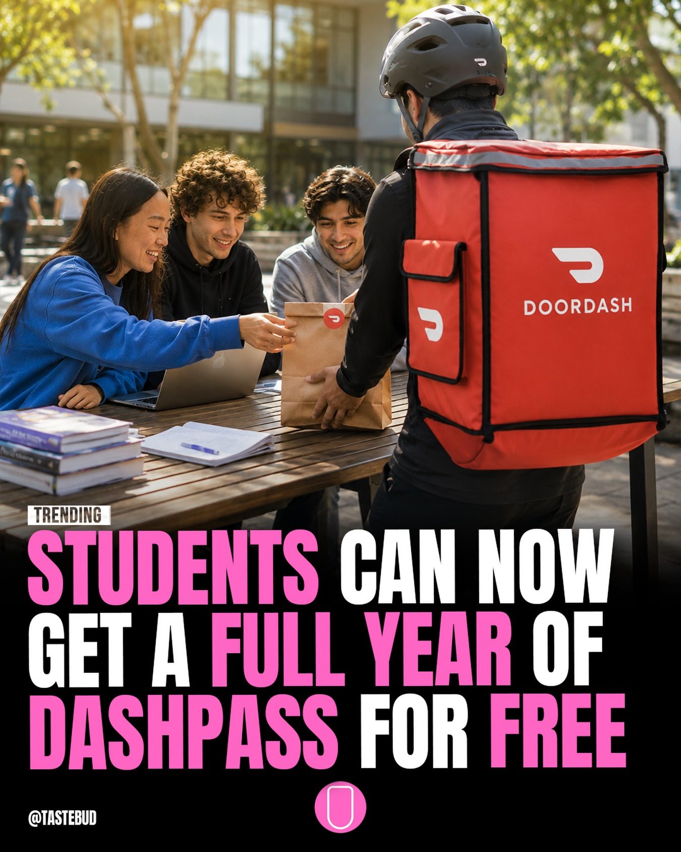 DoorDash Free DashPass Year for Students