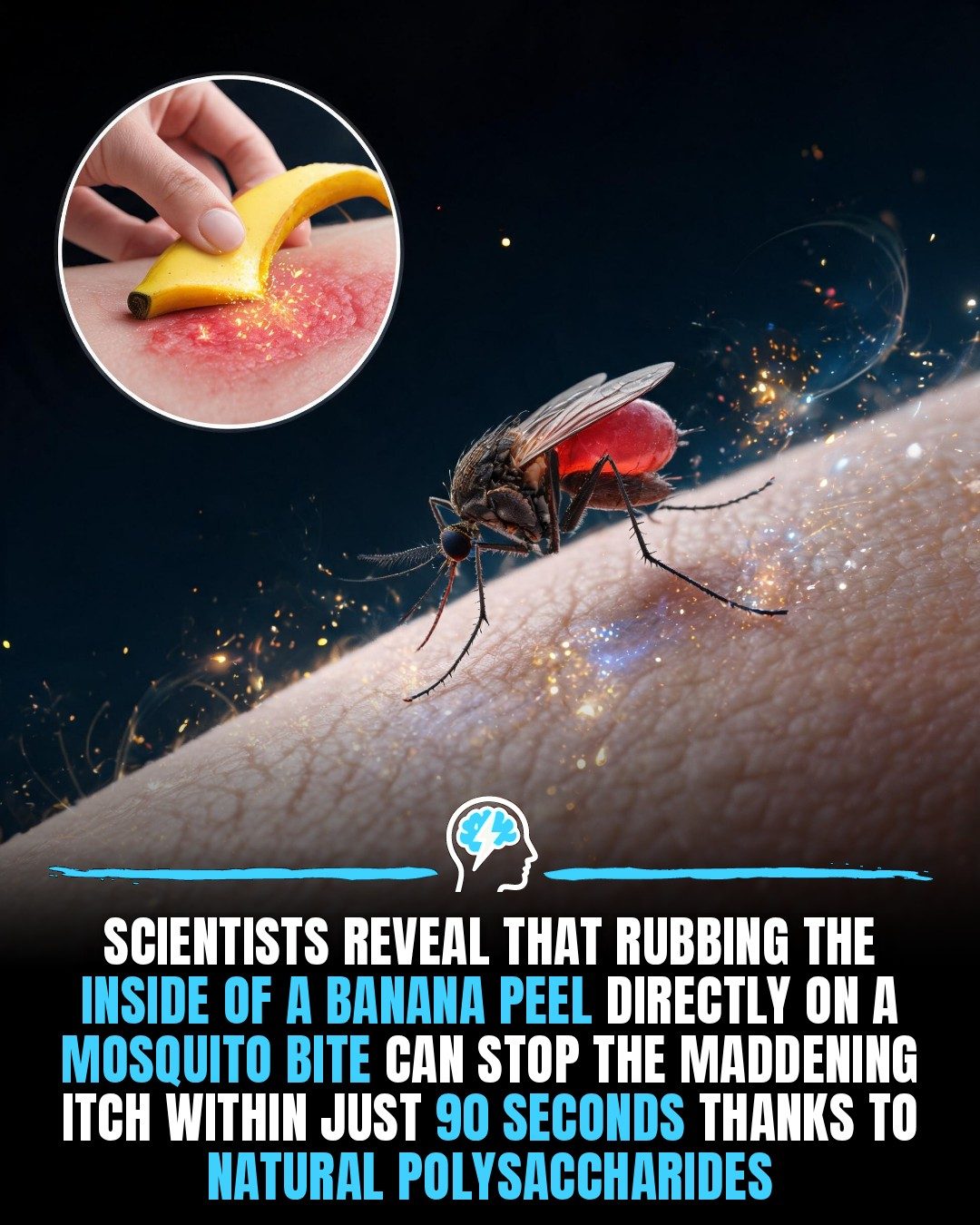 Banana Peel: Natural Mosquito Bite Relief in 90 Seconds