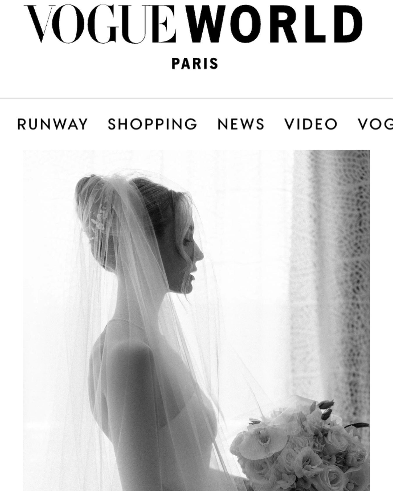 My Vogue-Worthy Wedding: A Photo Feature in Black and White