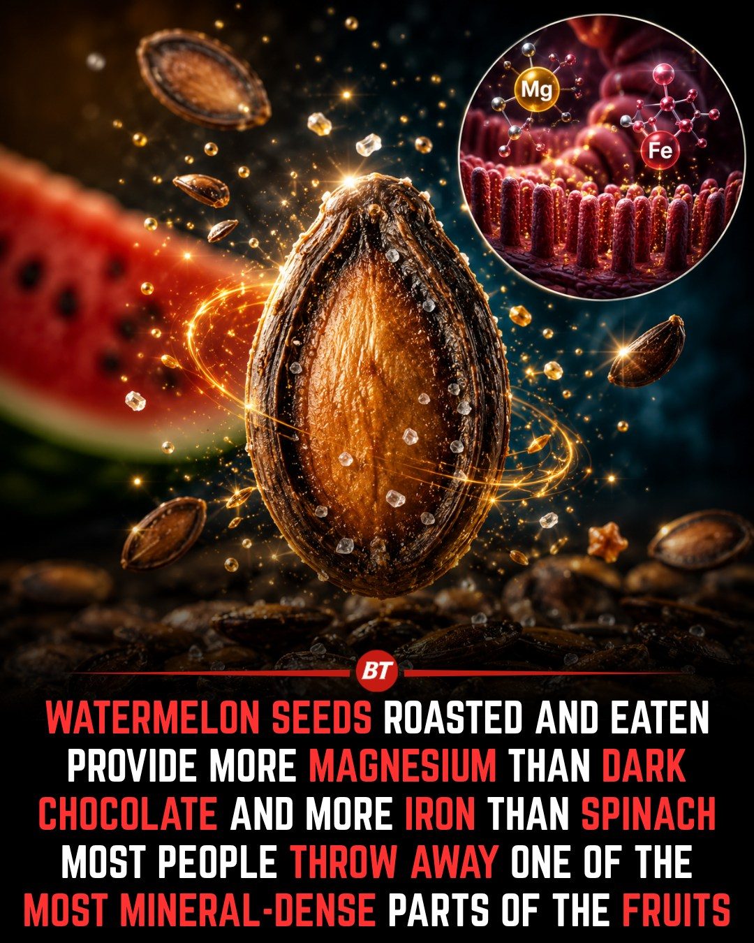 The Surprising Health Benefits of Roasted Watermelon Seeds