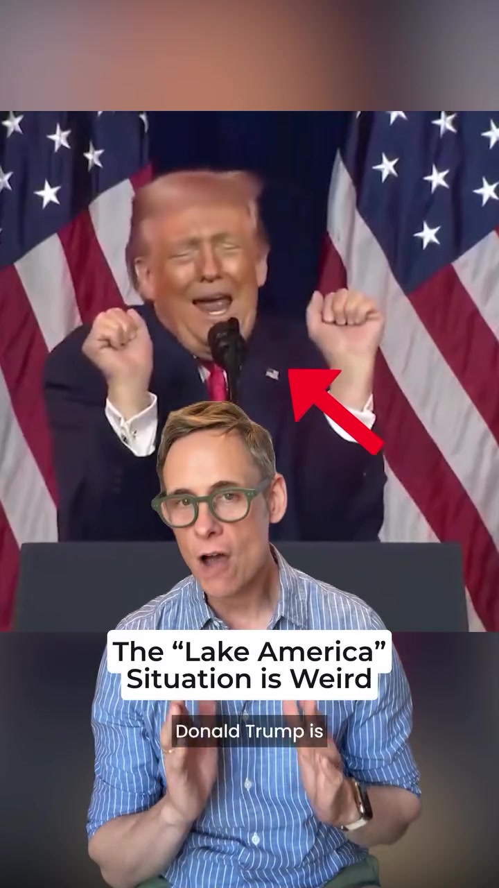 Donald Trump's Lake America Name Change