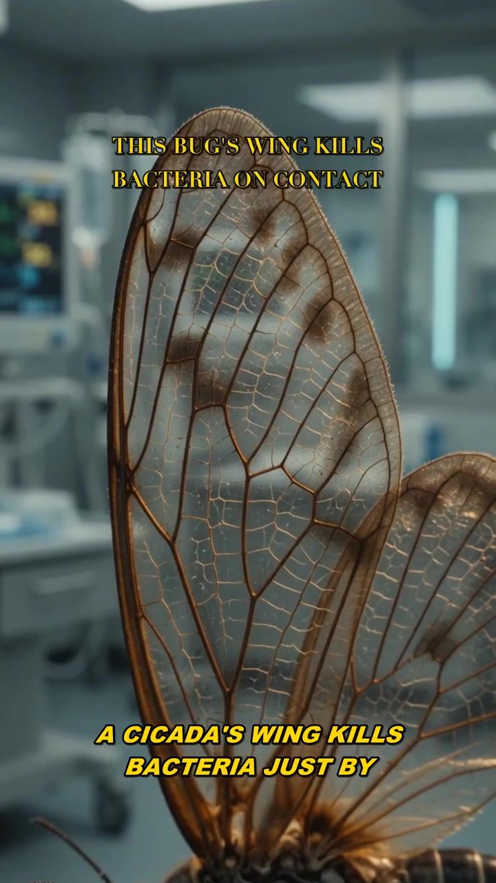 Cicada Wings: A Natural Solution to Drug-Resistant Bacteria