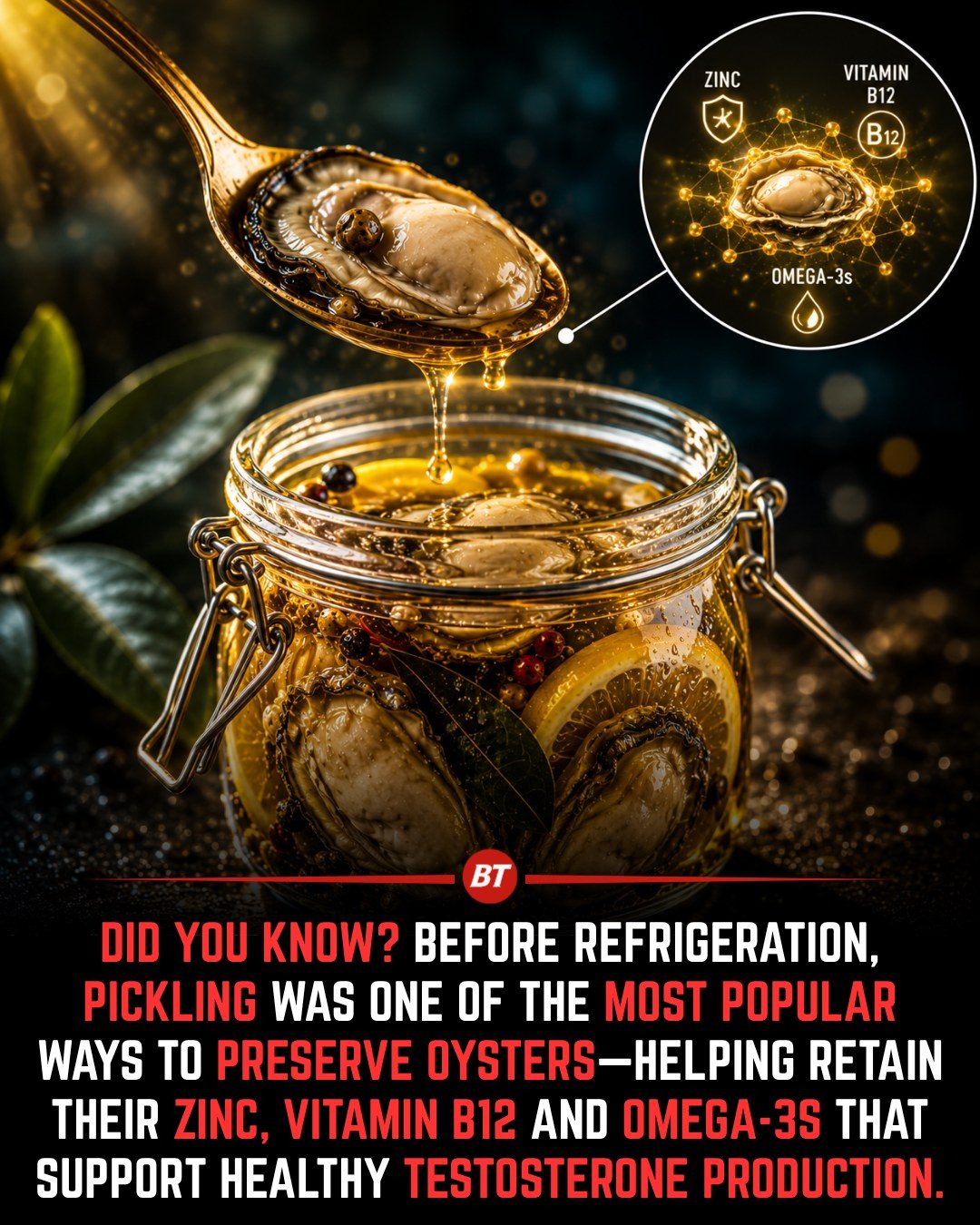 Pickled Oysters: Traditional Preservation and Nutritional Benefits