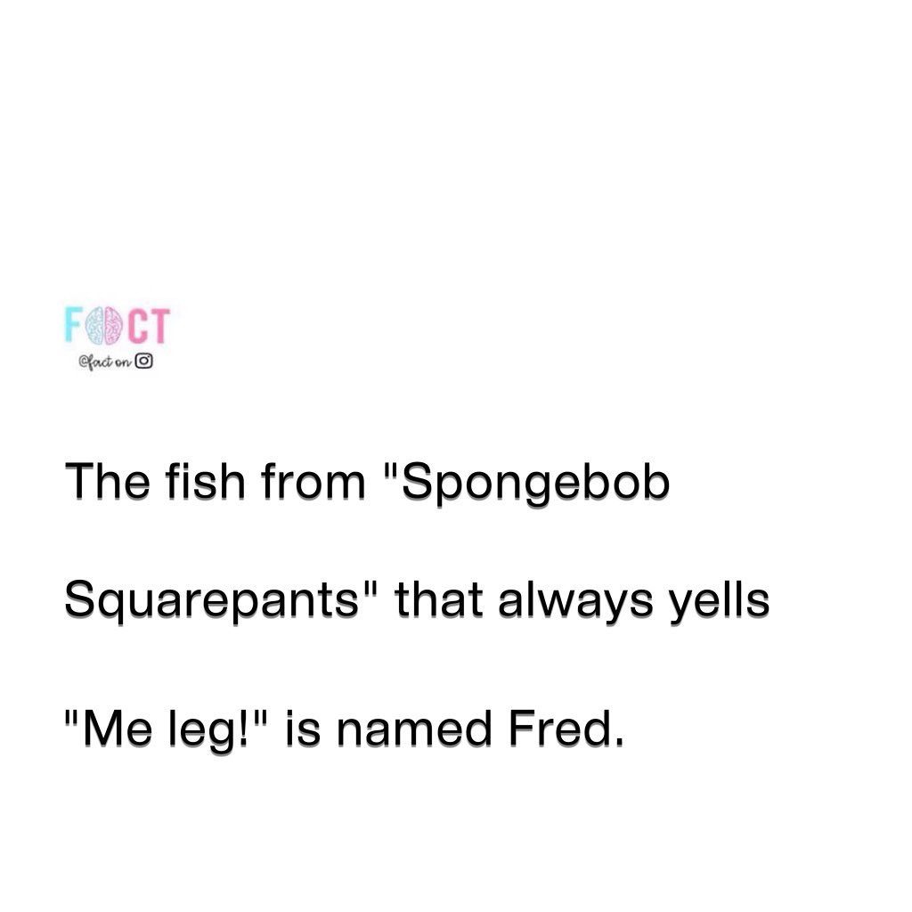 Discover Why Fred from Spongebob Always Says "Me Leg!