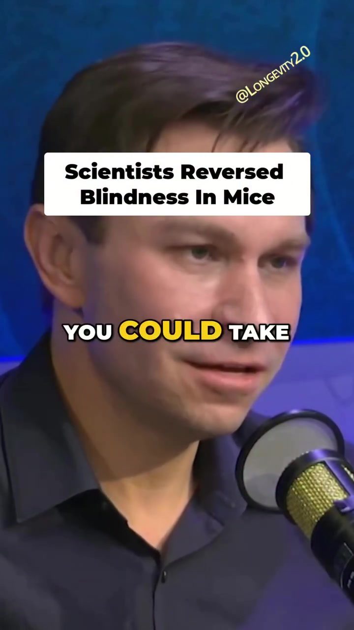 Research Breakthrough: Reversing Blindness in Aging Mice