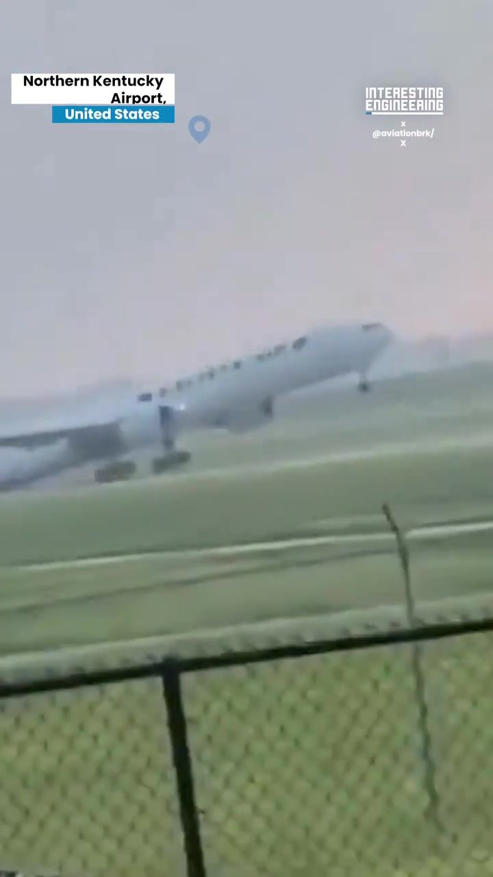 Boeing 777 Tailstrike at Cincinnati Airport