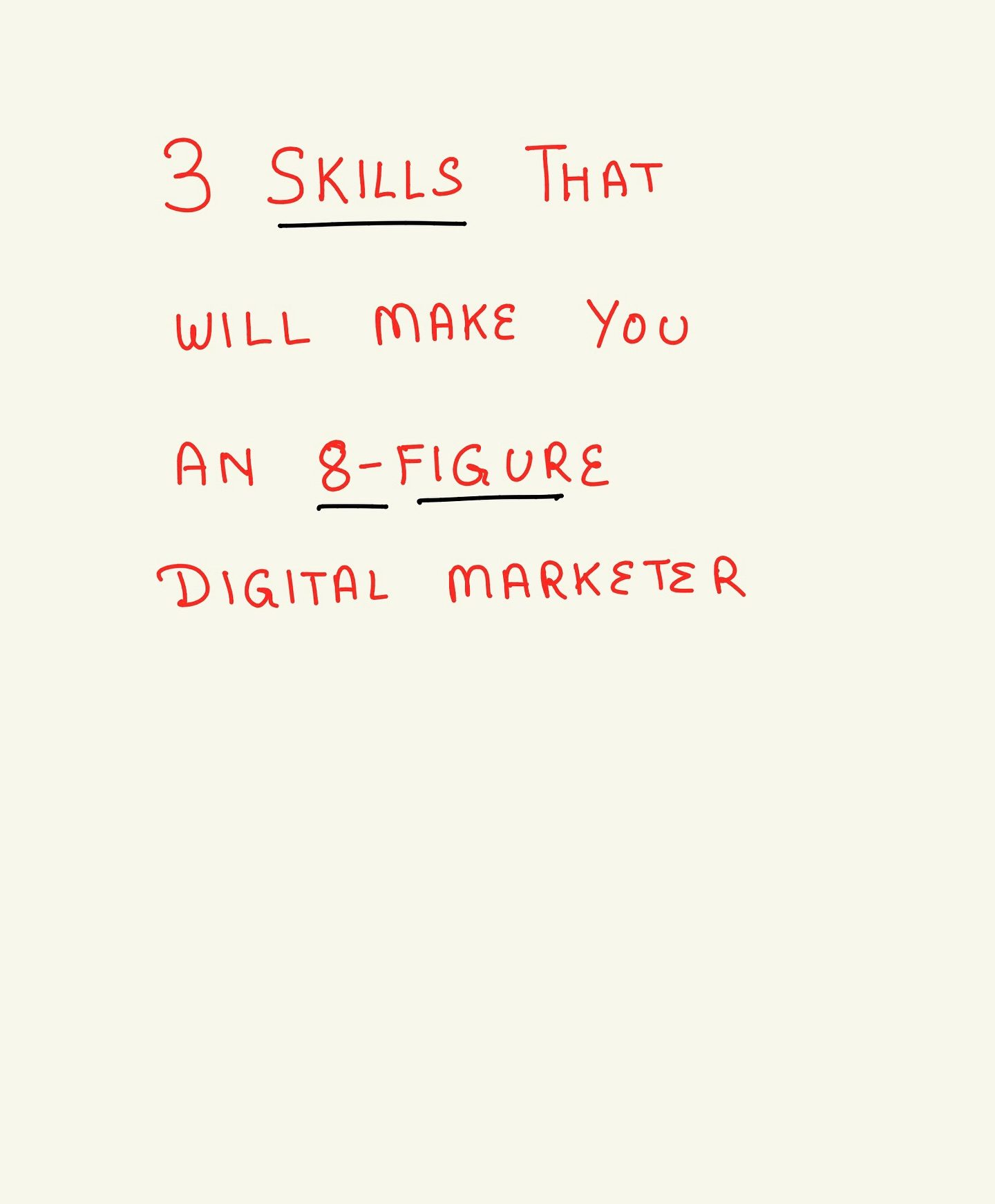 ### Three Key Skills to Master in Digital Marketing