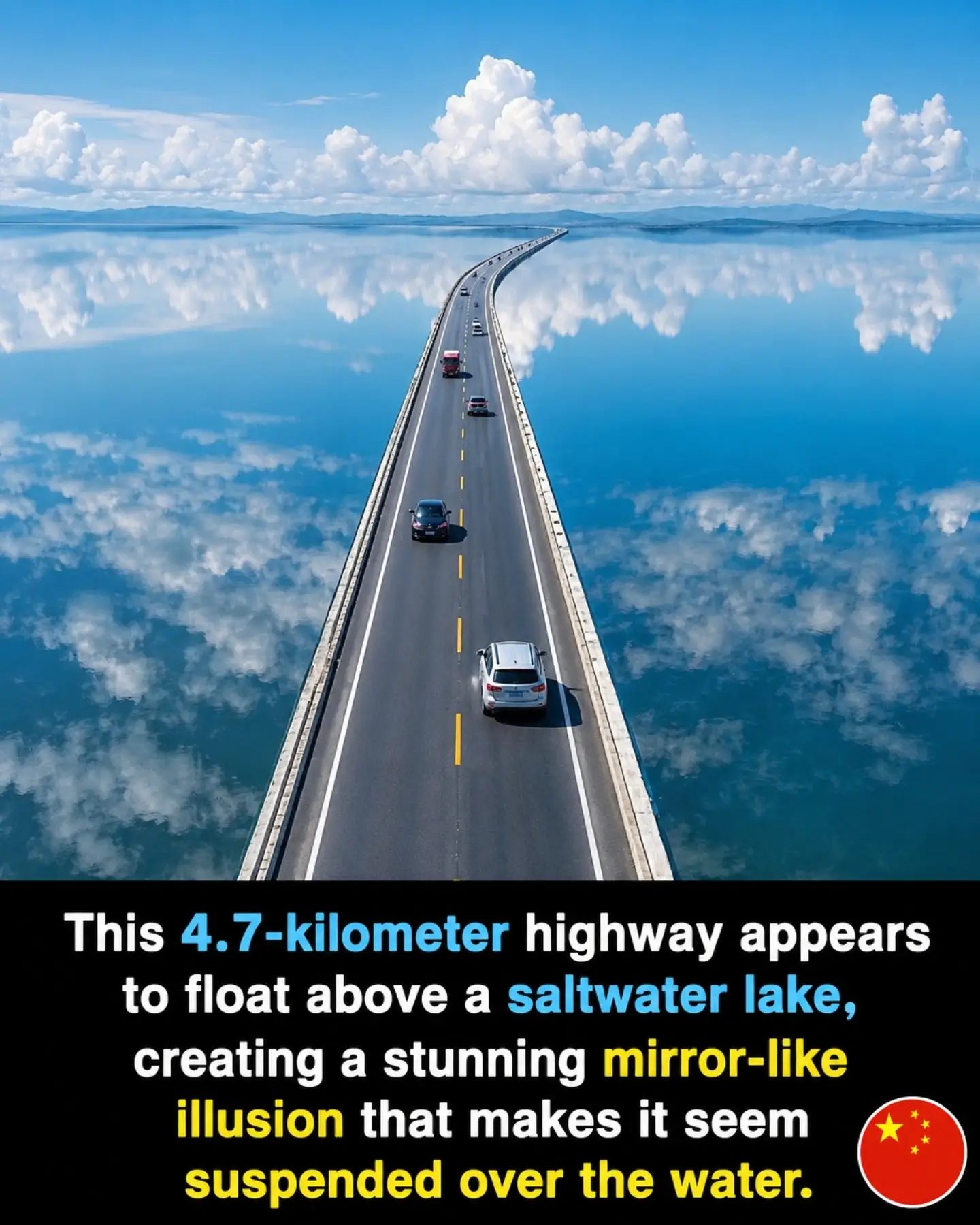 Seeing Isn't Believing: Highway Floating Over Water