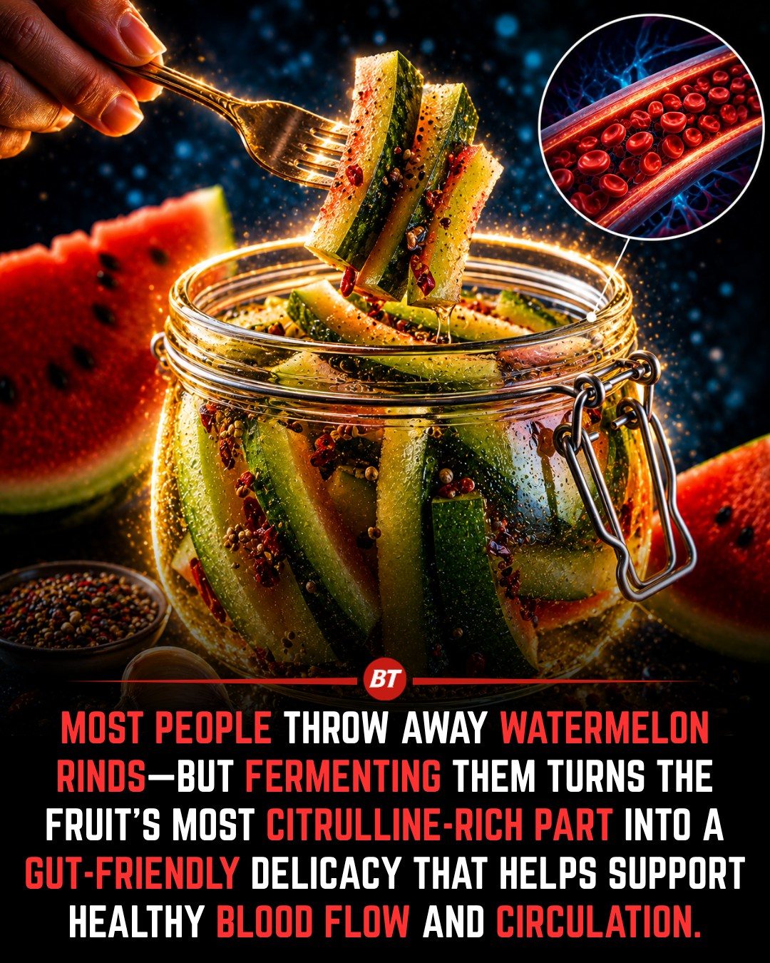 Transform Watermelon Rinds into Gut-Friendly Delights