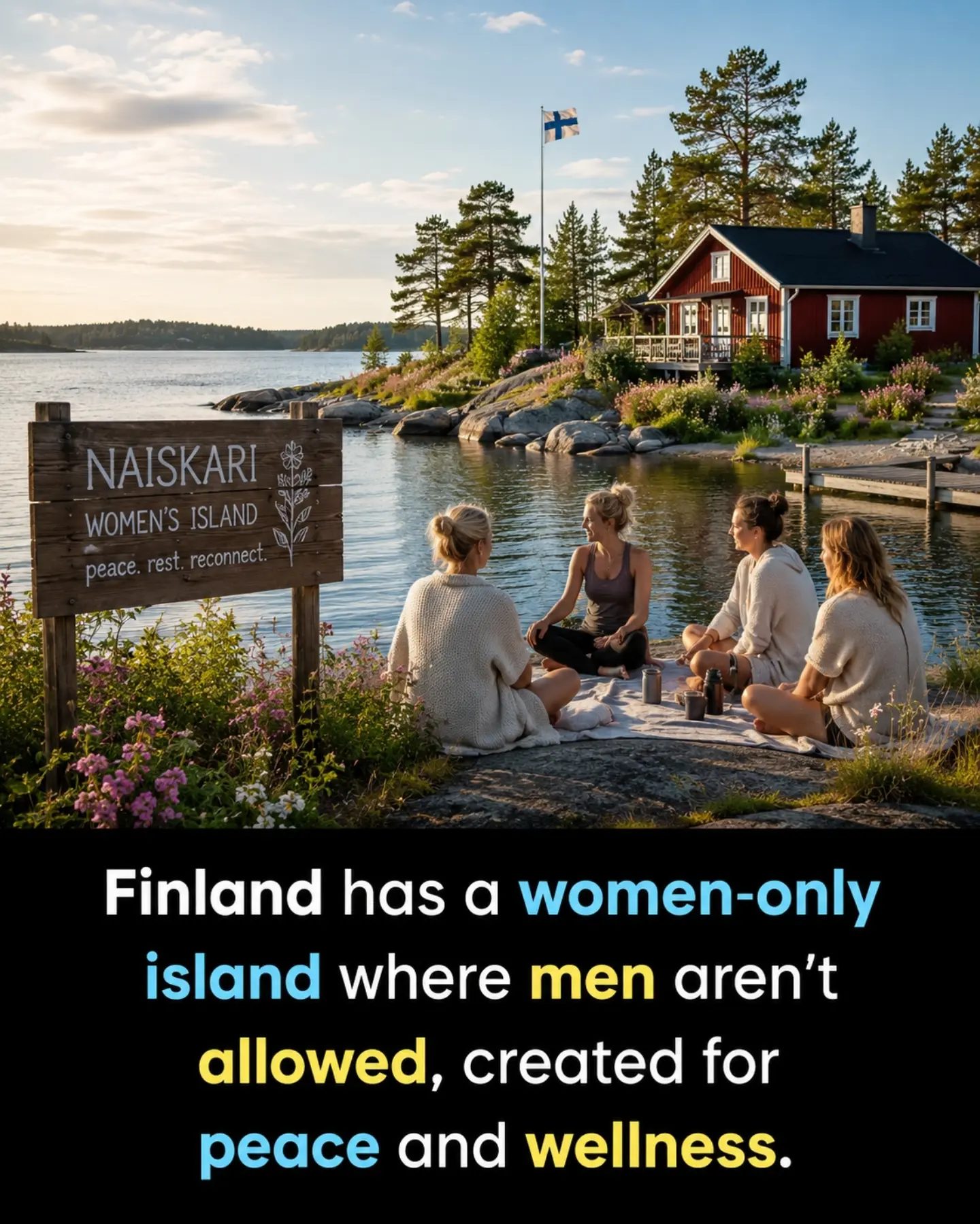 Discover the Peaceful Haven of Naiskari, Finland's Women-Only Island