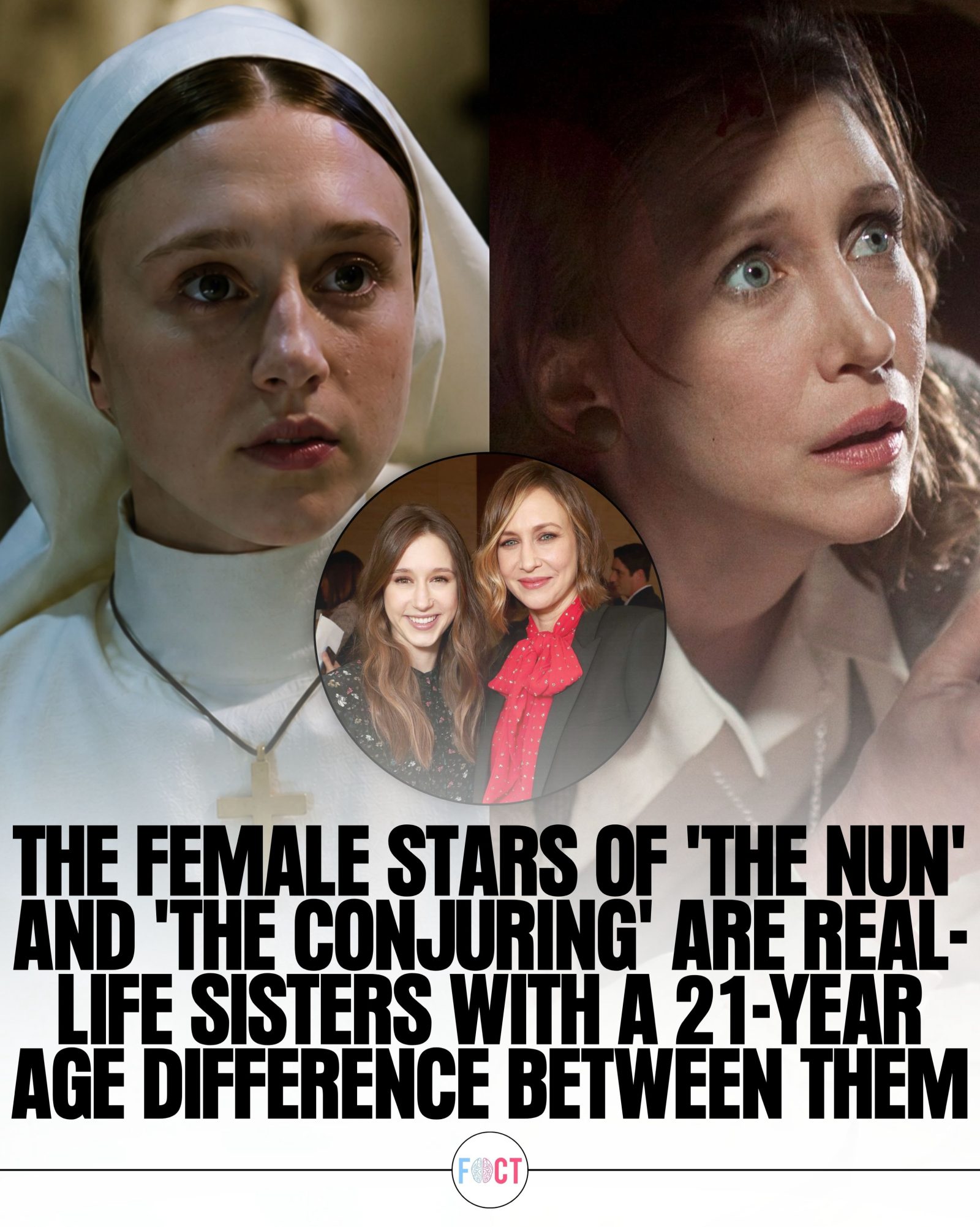 Sisters in Horror: Vera and Taissa Farmiga's Conjuring Universe