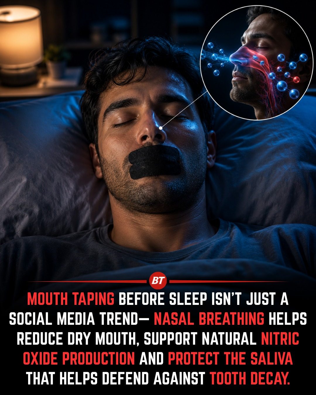 Nasal Breathing Benefits: The Science Behind Mouth Taping