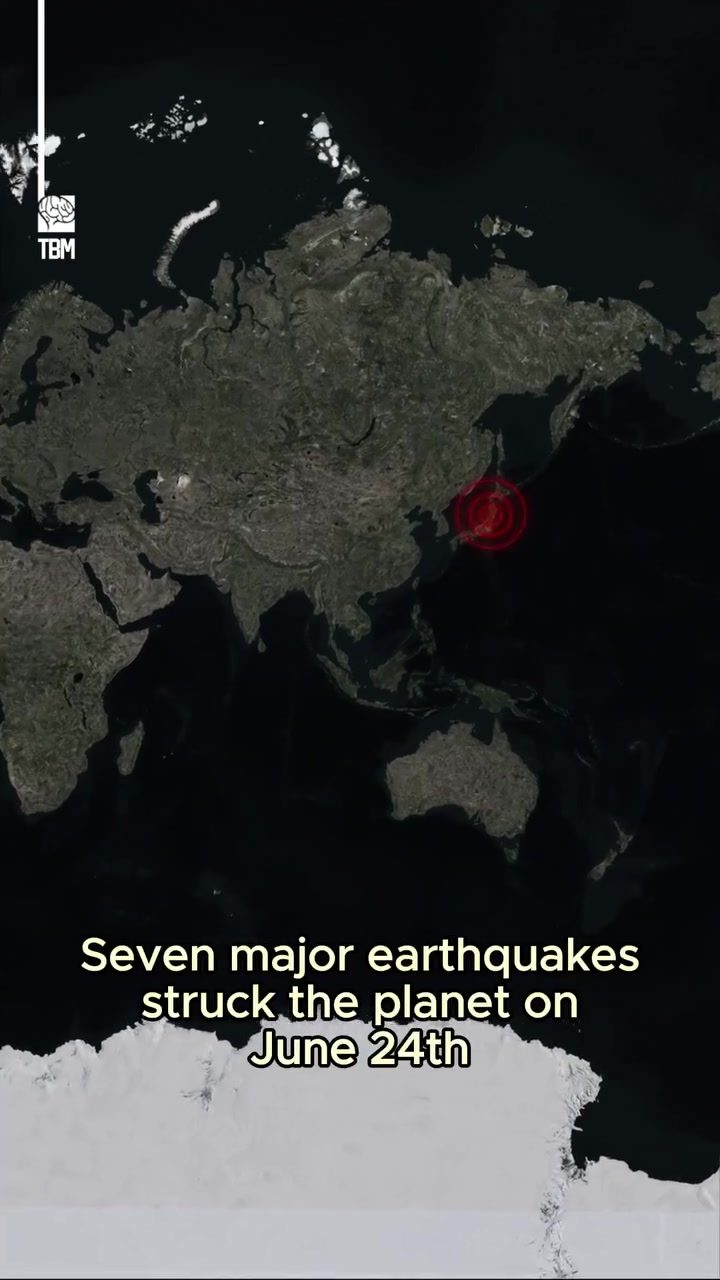Seven Major Earthquakes Strike Globe in Two Days