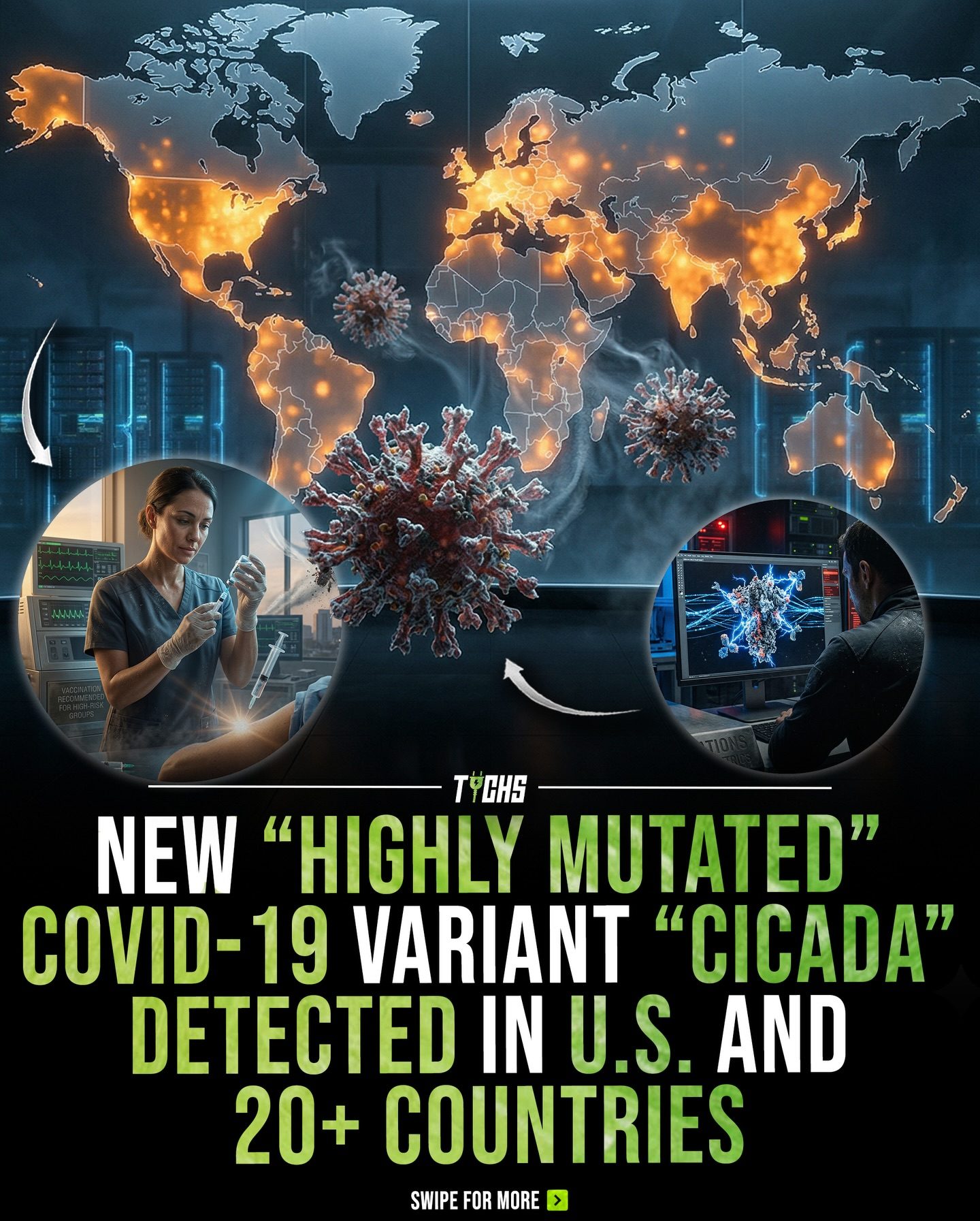 New Cicada COVID-19 Variant: Global Spread, Low Severity