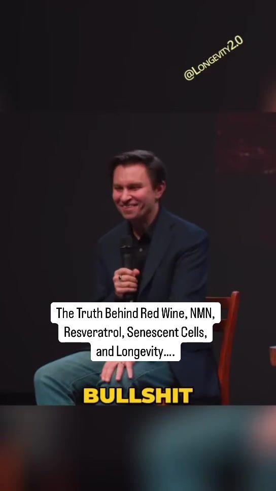 Dr. Sinclair Debunks Myths About Red Wine, Senescent Cells, and Longevity