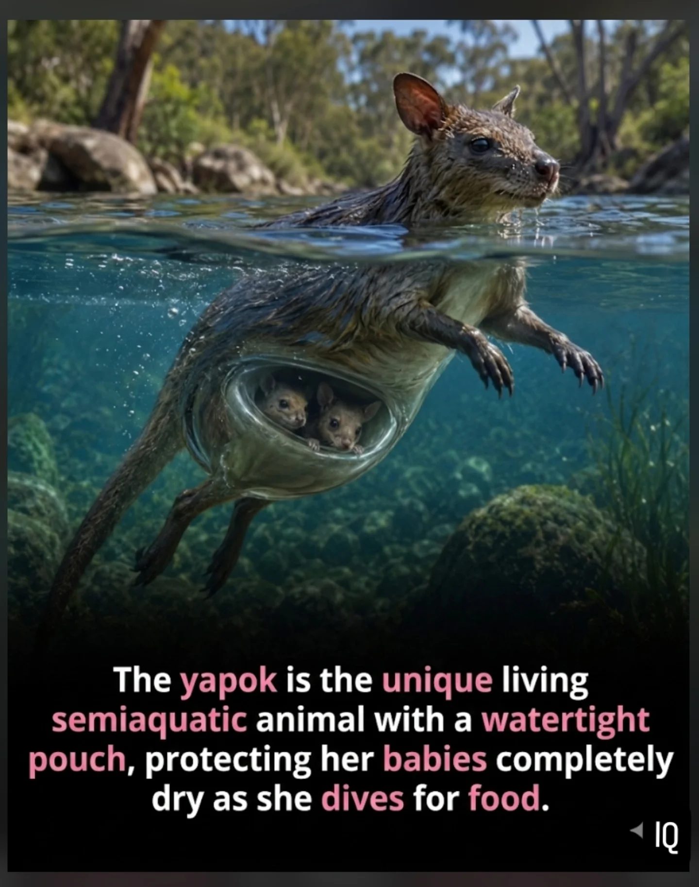 Yapok's Unique Watertight Pouch: Keeping Babies Dry Underwater