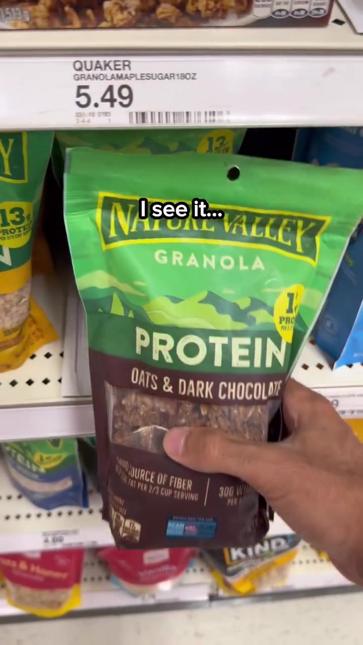 Grocery Shopping: When You Can't Decide, You Put it Back