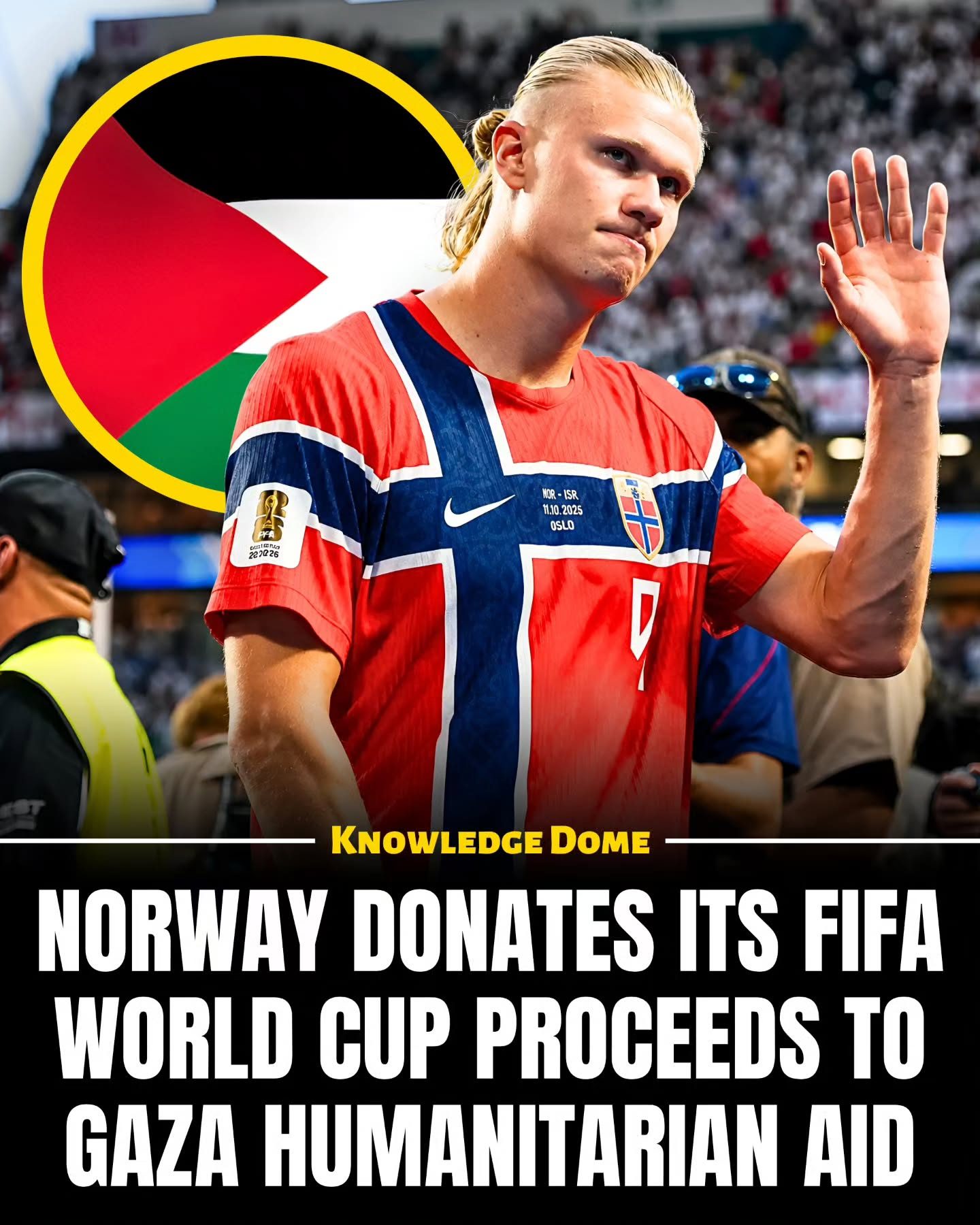 Norway Donates World Cup Earnings for Gaza Relief