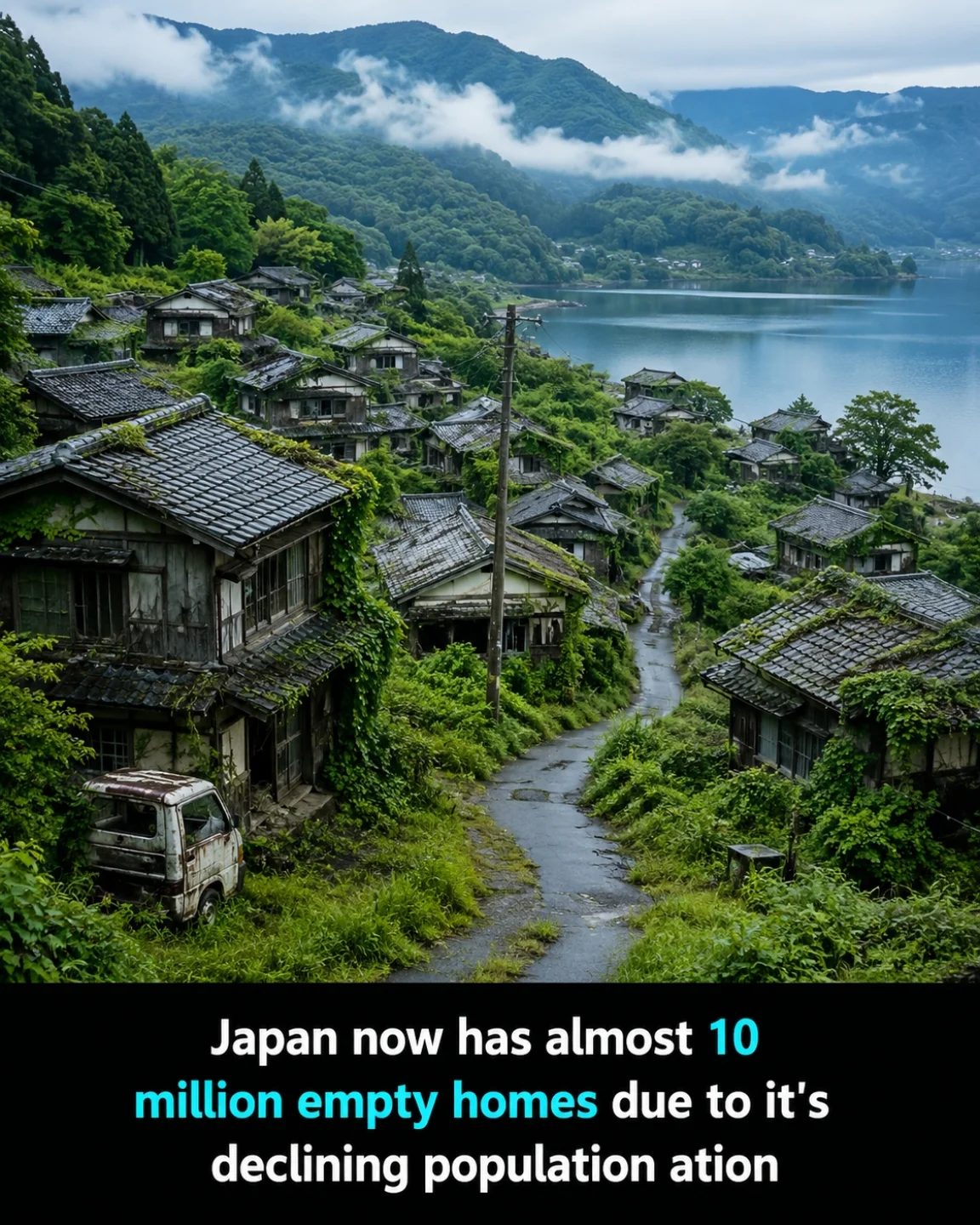 Japan's Abandoned Villages: A Melancholic Landscape of Empty Homes