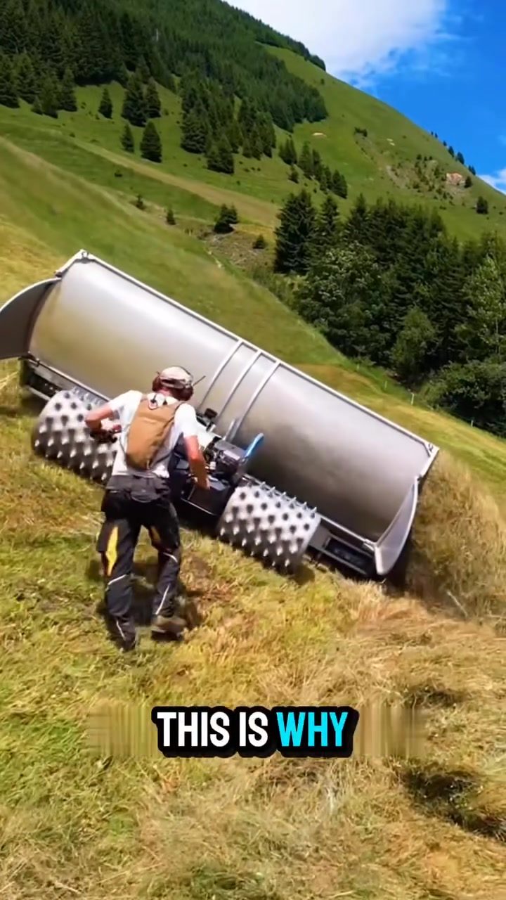 Harvesting Hay on Steep Alpine Slopes: Challenges and Innovations