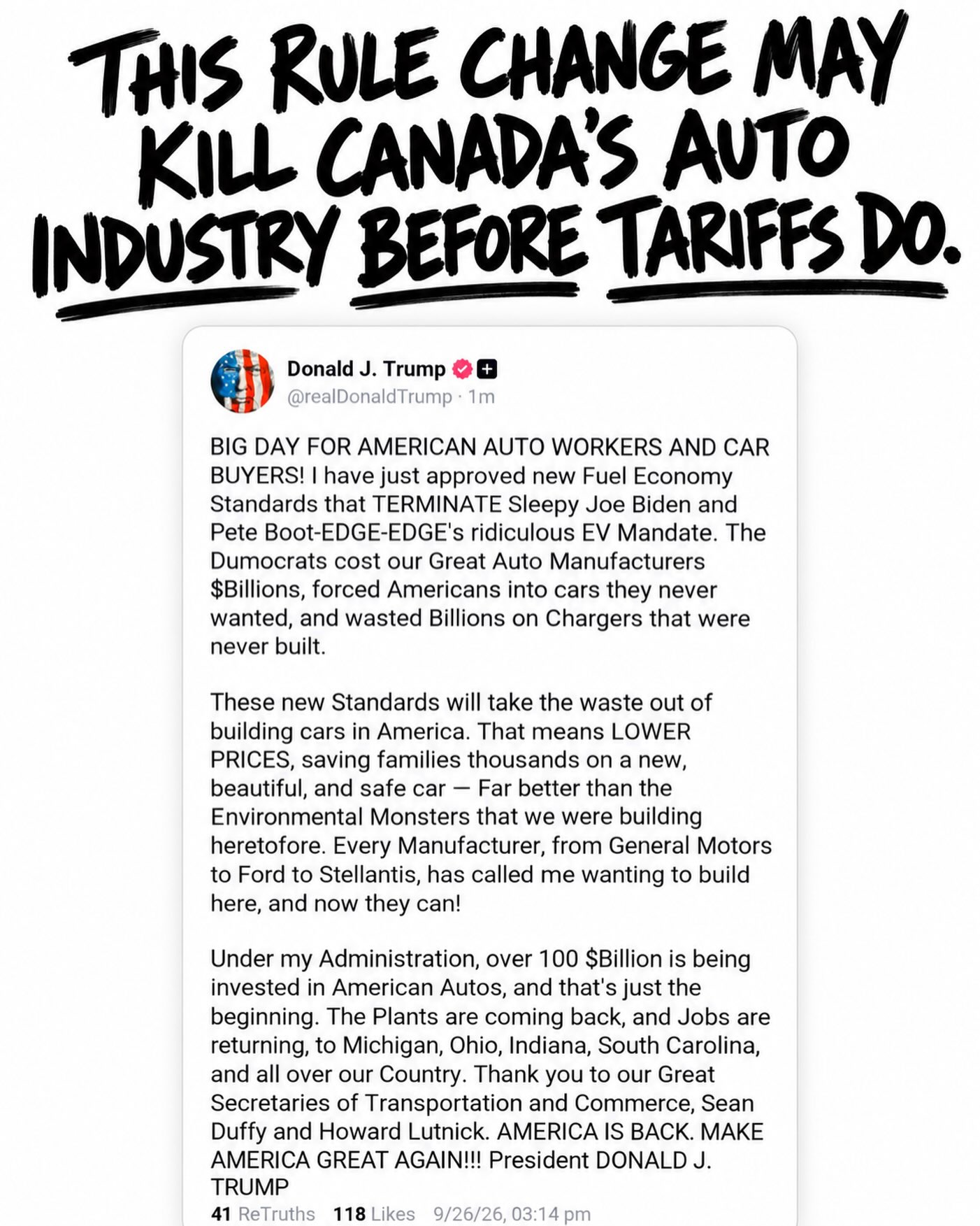 Canada's Auto Industry Faces New Policy Challenges
