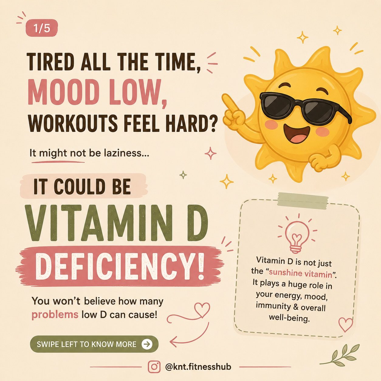 Vitamin D Deficiency: Signs and Natural Solutions