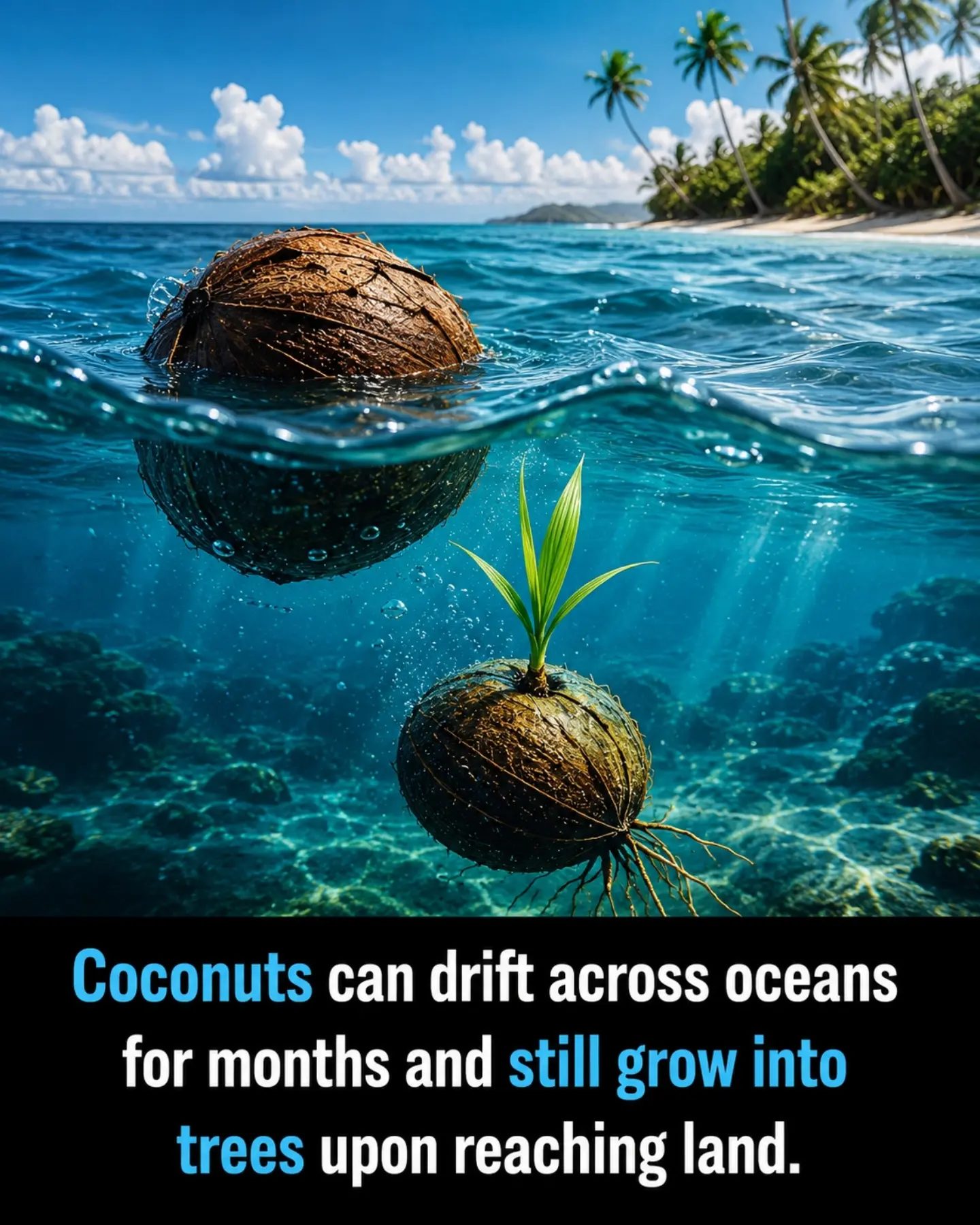 The Extraordinary Journey of Coconuts Across Oceans