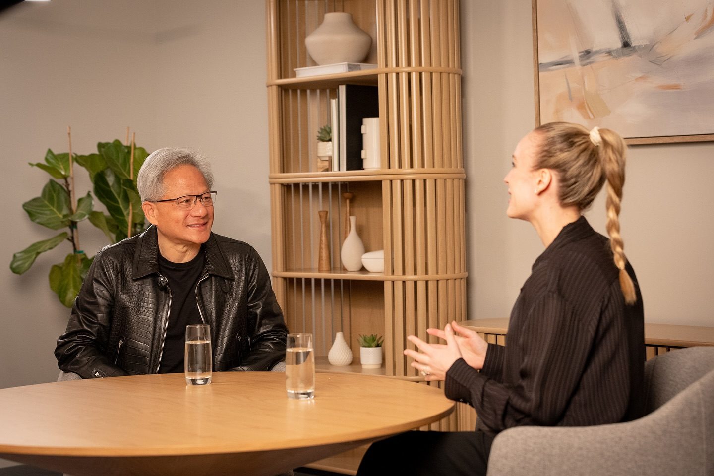 Crafting the Perfect Interview Setting with Nvidia's Jensen Huang