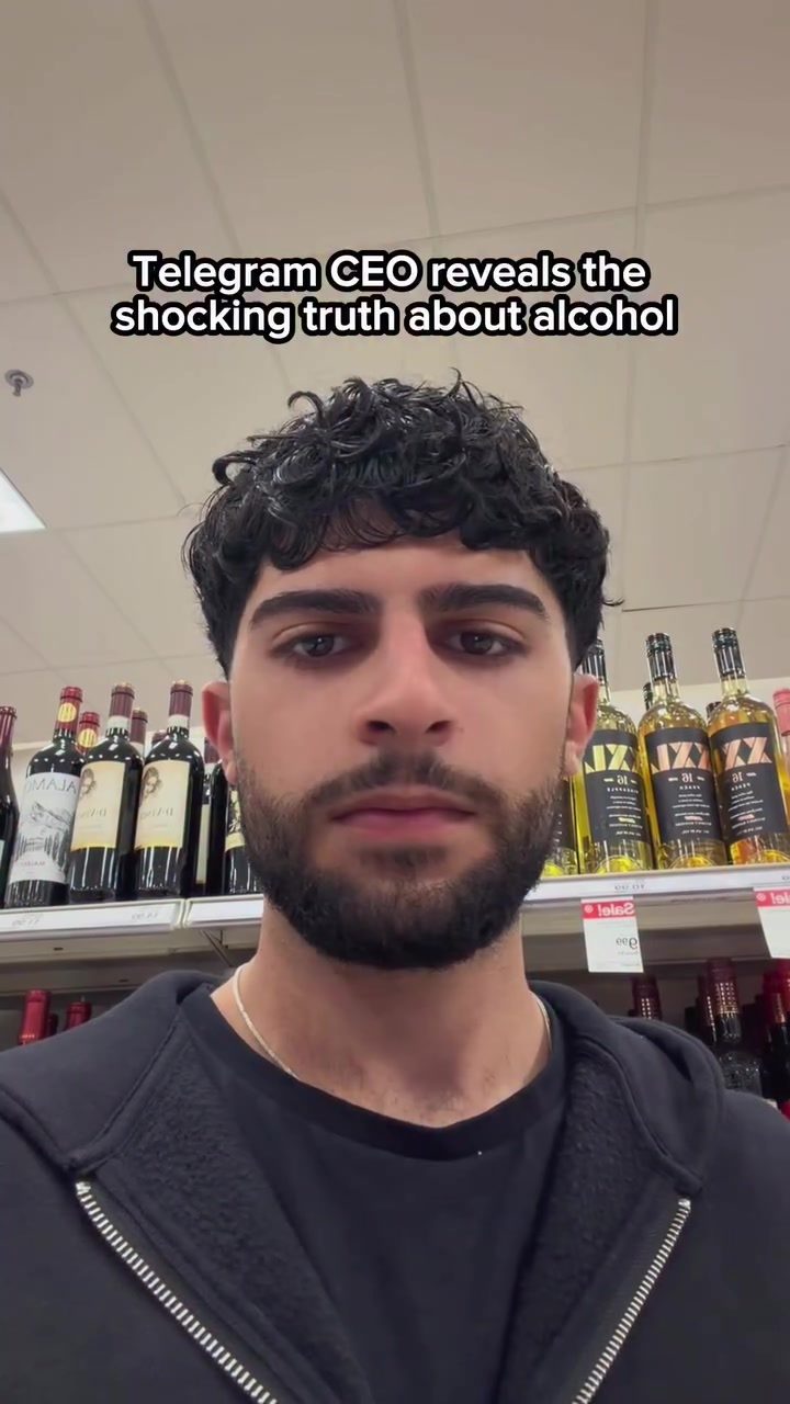 Telegram CEO on Alcohol's Scary Effects on the Brain