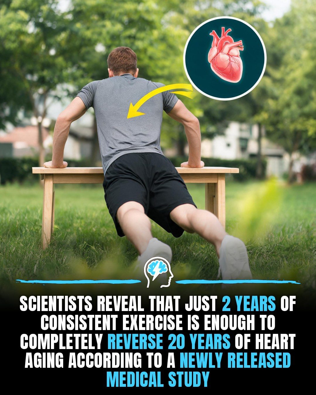 Two Years of Exercise Can Reverse 20 Years of Heart Aging