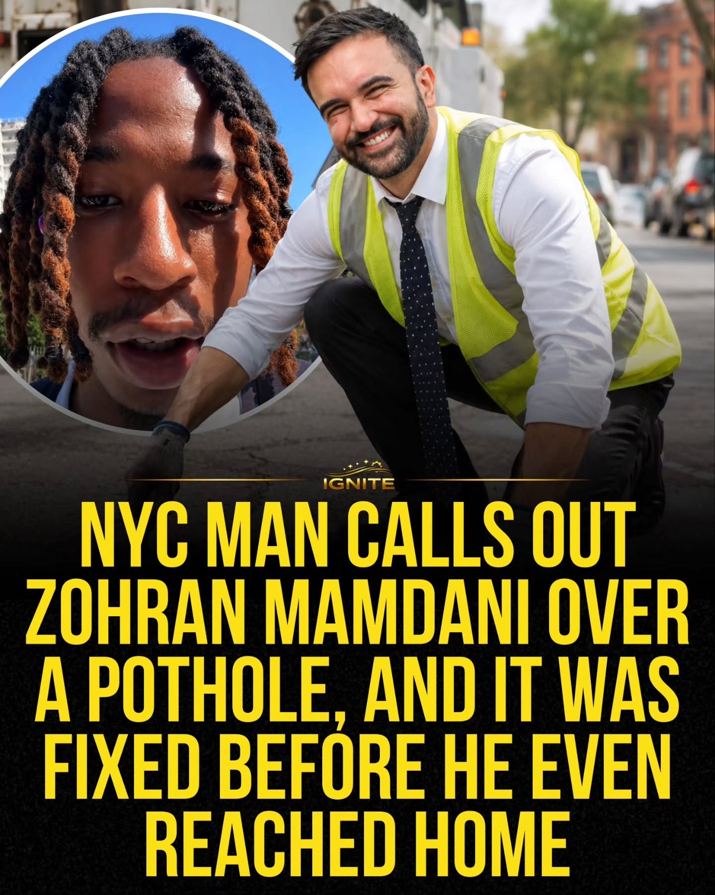 New Yorker's Pothole Report Speeds Up NYC Repairs