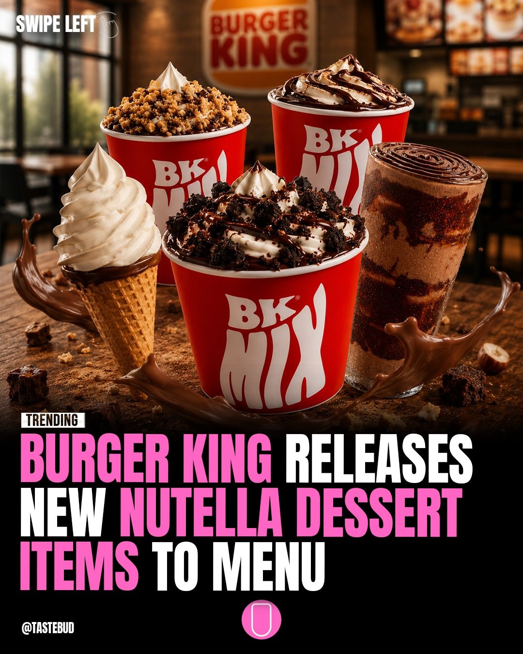 Burger King's Nutella Desserts: Brazil's New Sweet Treats
