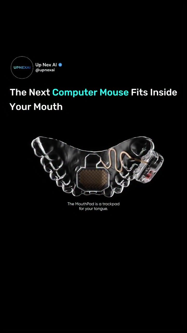 Experience The MouthPad: Revolutionizing Hands-Free Computing