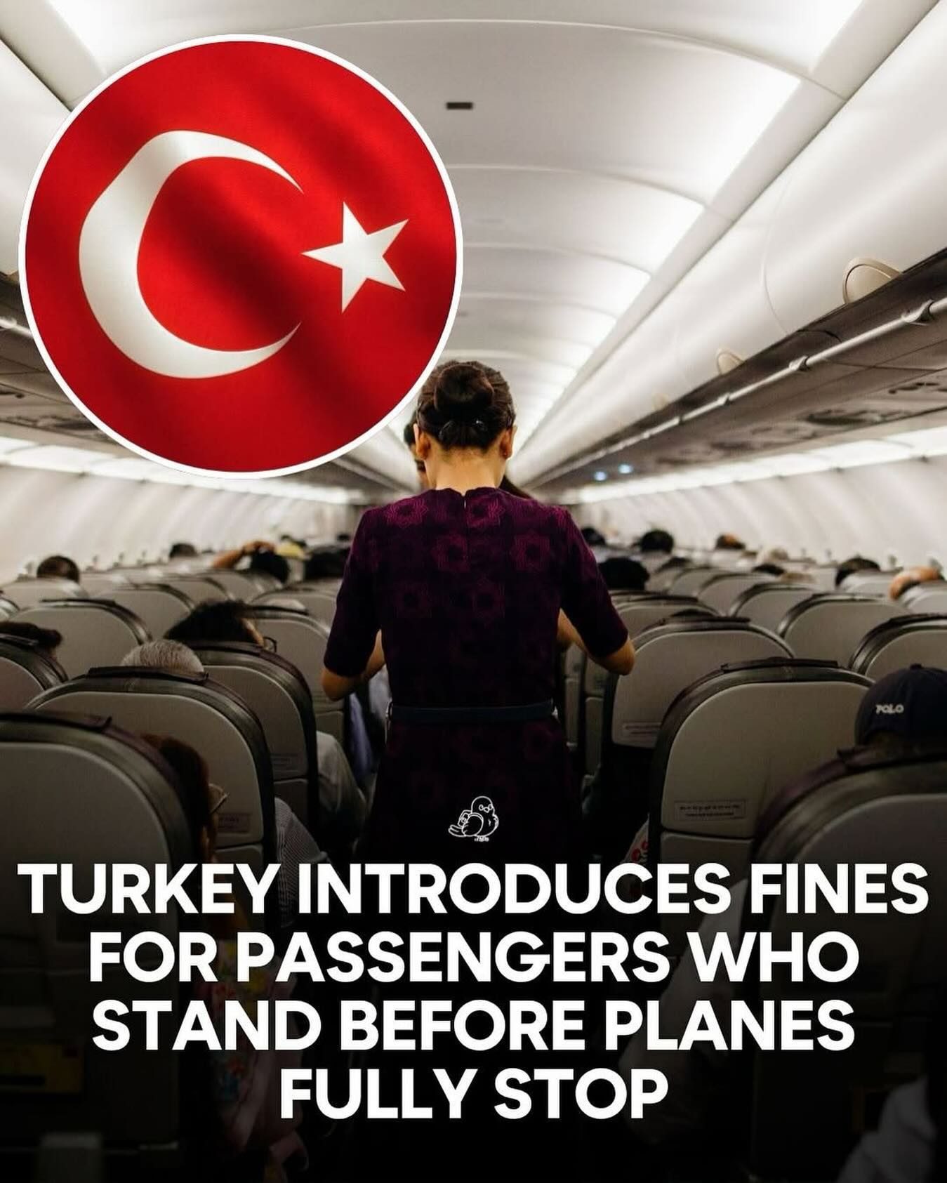 Turkey's New In-Flight Safety Rule: Fines for Early Standing