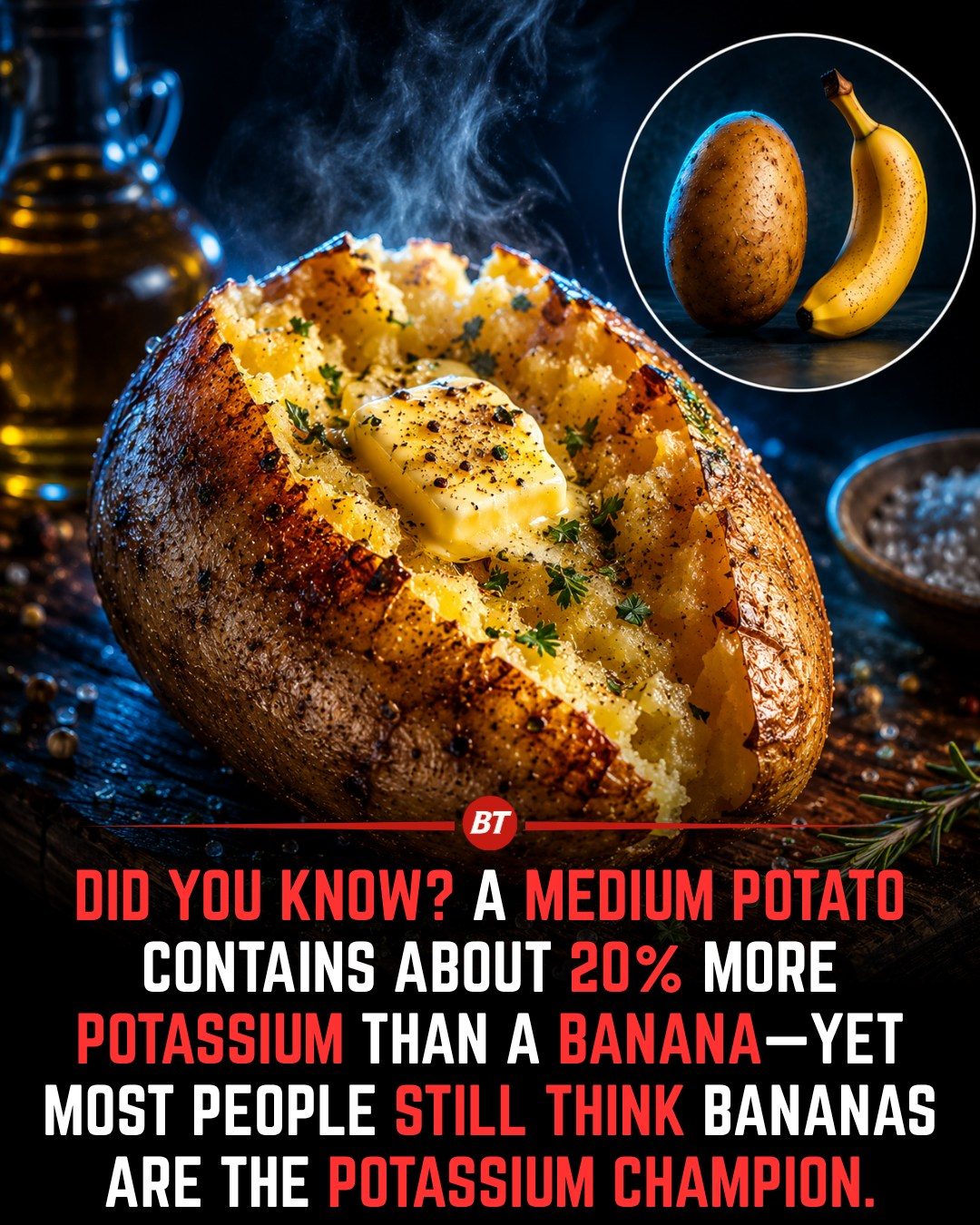 Potatoes: The Potassium Powerhouse You Didn't Know About