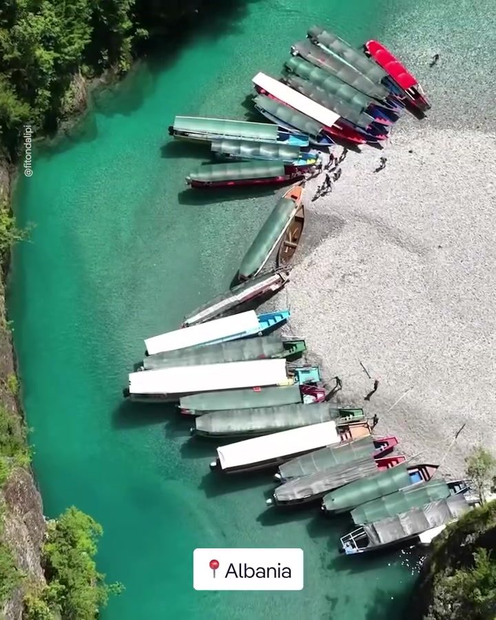 Discover Albania's Hidden River Beach: A Serene Mediterranean Treasure