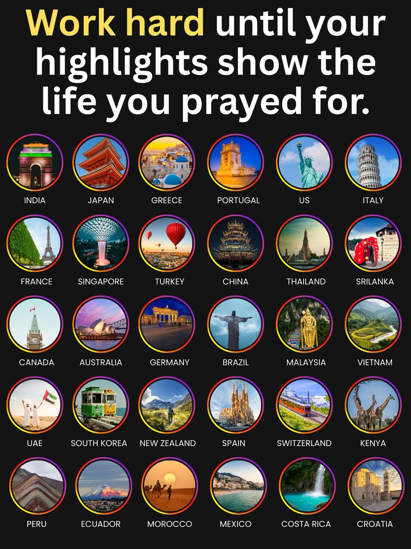 Diverse Travel Destinations: A Visual Journey