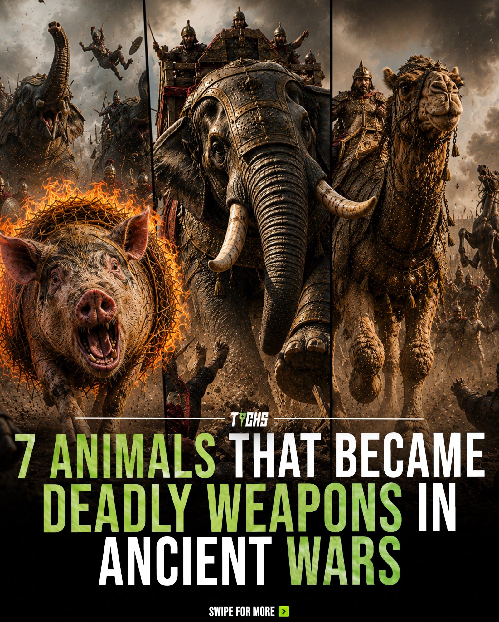 7 Unusual Animals Used as Weapons in Ancient Wars