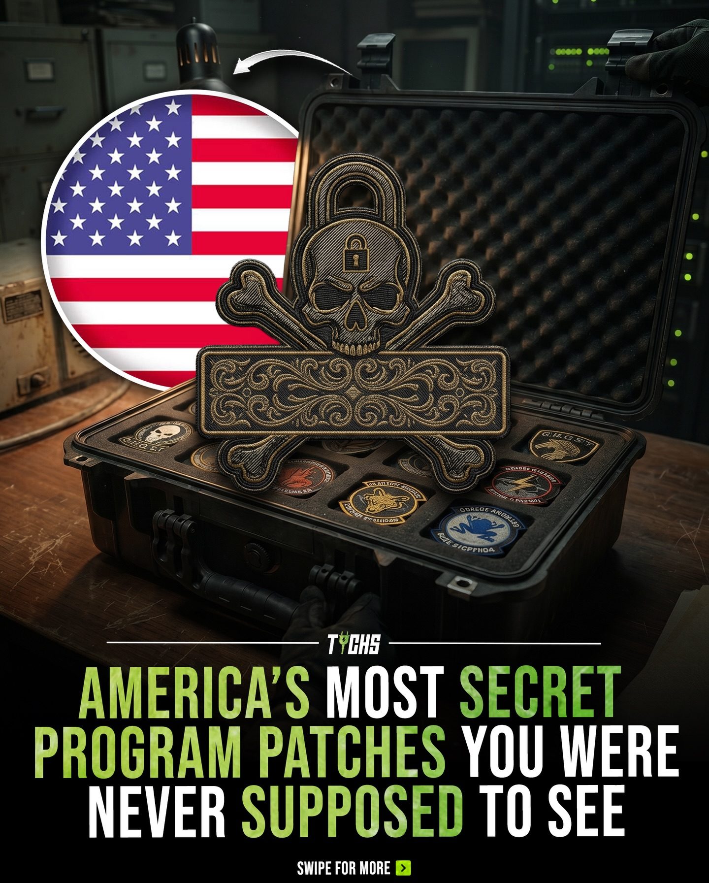 Unveiling the Secret World of TYCHS Military Patches