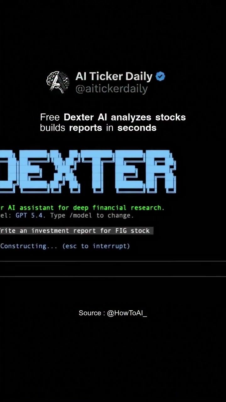 Dexter AI: Automating Stock Analysis in Seconds with Key Metrics