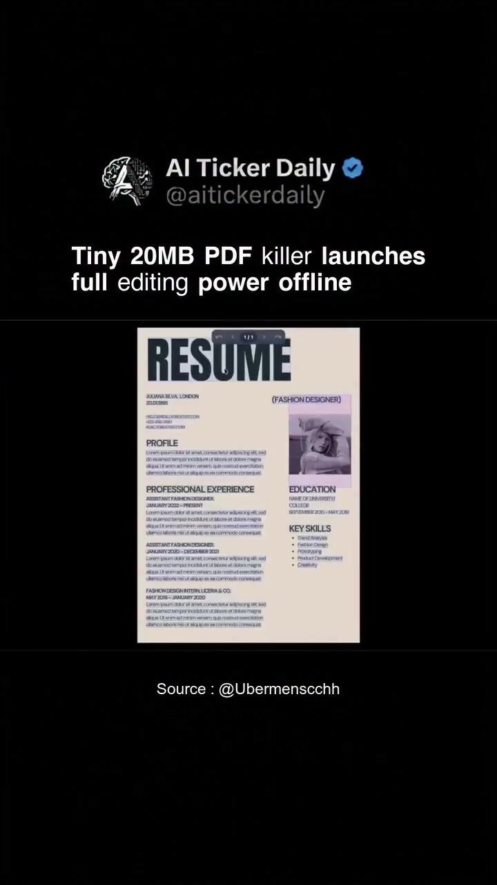RevPDF: Free, Offline 20MB PDF Editor for Powerful Editing